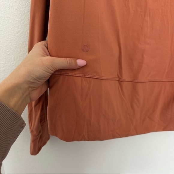 Lululemon Ready To Rulu Pullover Top Pink Savannah Color Size 4 Women’s - Picture 9 of 9